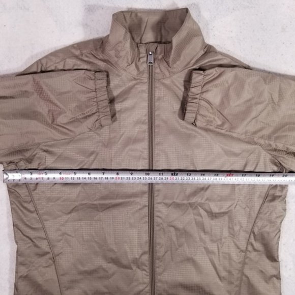 Greg Norman Brown Zip-up Rain Lightweight Jacket - Picture 6 of 8